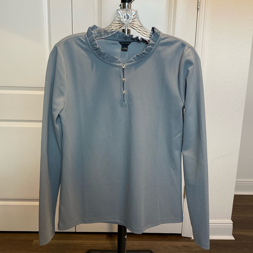 Grey Ann Taylor Blouse